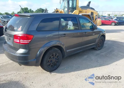 2014 Dodge Journey American Value Pkg from USA, damaged, VIN 3C4PDCAB4ET216660